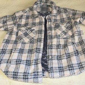 Blank NYC Plaid Shacket 1X